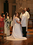 wedding in a church