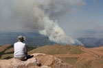 Waldo Canyon Fire from Pikes Peak