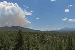 Waldo Canyon Fire from Woodland Park