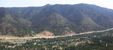 Burned Rampart Range near Chipita Park