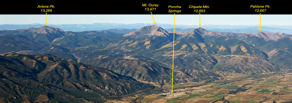 Mt. Ouray and Chipeta Mtn.