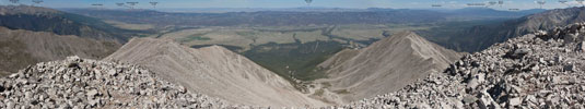 east view from Mt. Princeton